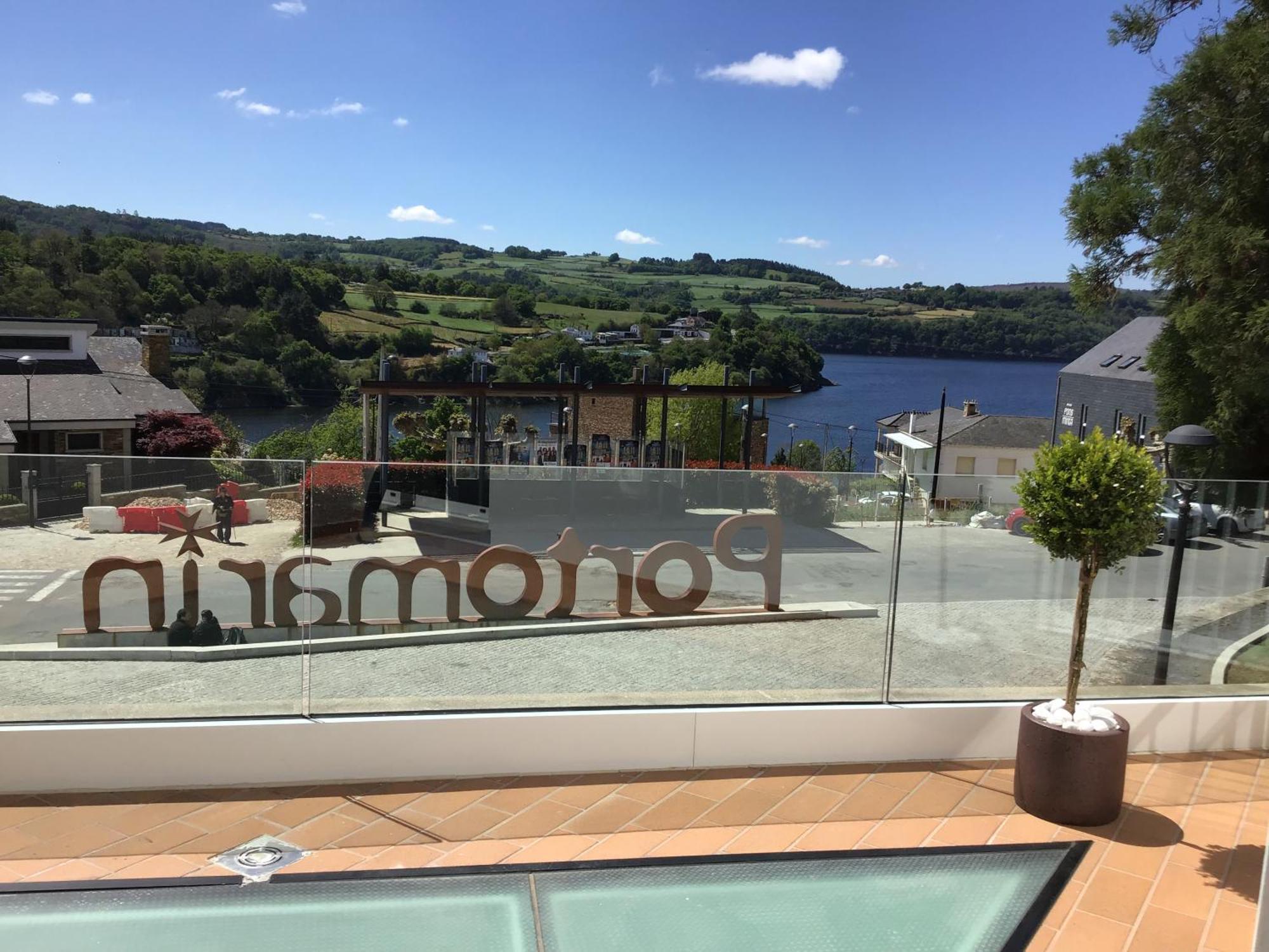 Vistalegre Hotel-Spa Portomarin Bagian luar foto