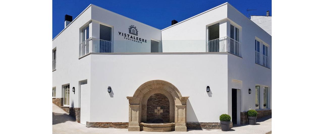 Vistalegre Hotel-Spa Portomarin Bagian luar foto